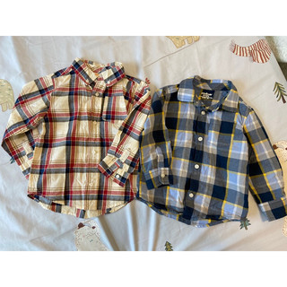 美國garanimals / GYMBOREE健寶園可愛帥氣格紋襯衫 3T