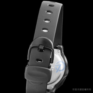 【柒號本舖】CASIO LW-200 專用錶帶-黑