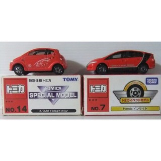 tomica 合金車 TEM 會場限定 3星 honda insight. subaru r1