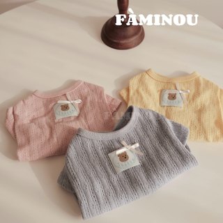 FÀMINOU．🇰🇷Bébé寶寶寵物上衣 韓國代購 寵物上衣 貓咪衣服 寵物衣服 狗狗衣服