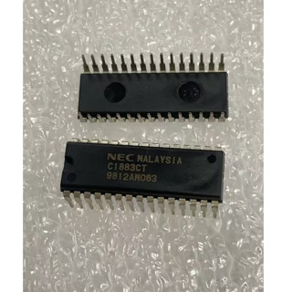 臺灣現貨 IC 訊號處理器，NEC 30針，P-DIP C1883CT