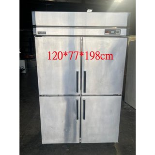 桃園國際二手貨中心---瑞興~營業用~節能4門白鐵冰箱 四門全凍冰箱 冷凍庫 管冷冰箱