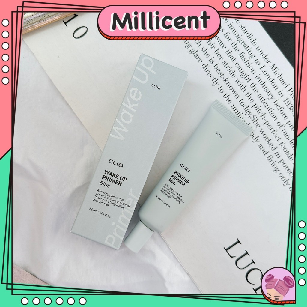 【米粒森】Clio 保濕妝前乳Blur. Moisture. wake up primer 妝前打底 底妝 保濕 素顏霜