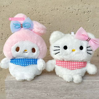毛絨卡通立體可愛玩偶美樂蒂kitty適用蘋果AirPods 1 2 3代 4代 Pro/Pro2藍牙耳機保護套防摔毛絨殼