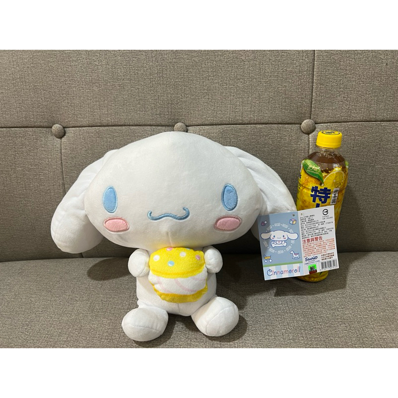 ☘️魚小舖☘️現貨.快速出貨🍀特價全新 三麗鷗正版授權 約12吋大耳狗娃娃 CN點心嗶嗶笛 兒童節禮物 生日禮物 大耳狗