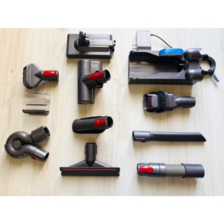 Dyson v11原廠吸塵器配件 二手(吸頭收納長管夾、二合一吸頭、伸縮軟管)