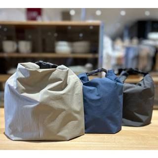 快速發貨+電子發票 日本MUJI 無印良品午餐便當袋 高度可調整 卷頂型