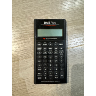 二手 BA II Plus Professional 專業財務計算機
