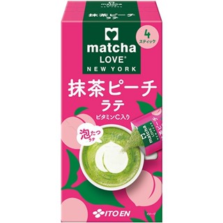 <DxS>日本🇯🇵伊藤園 抹茶蜜桃拿鐵 18gx4本