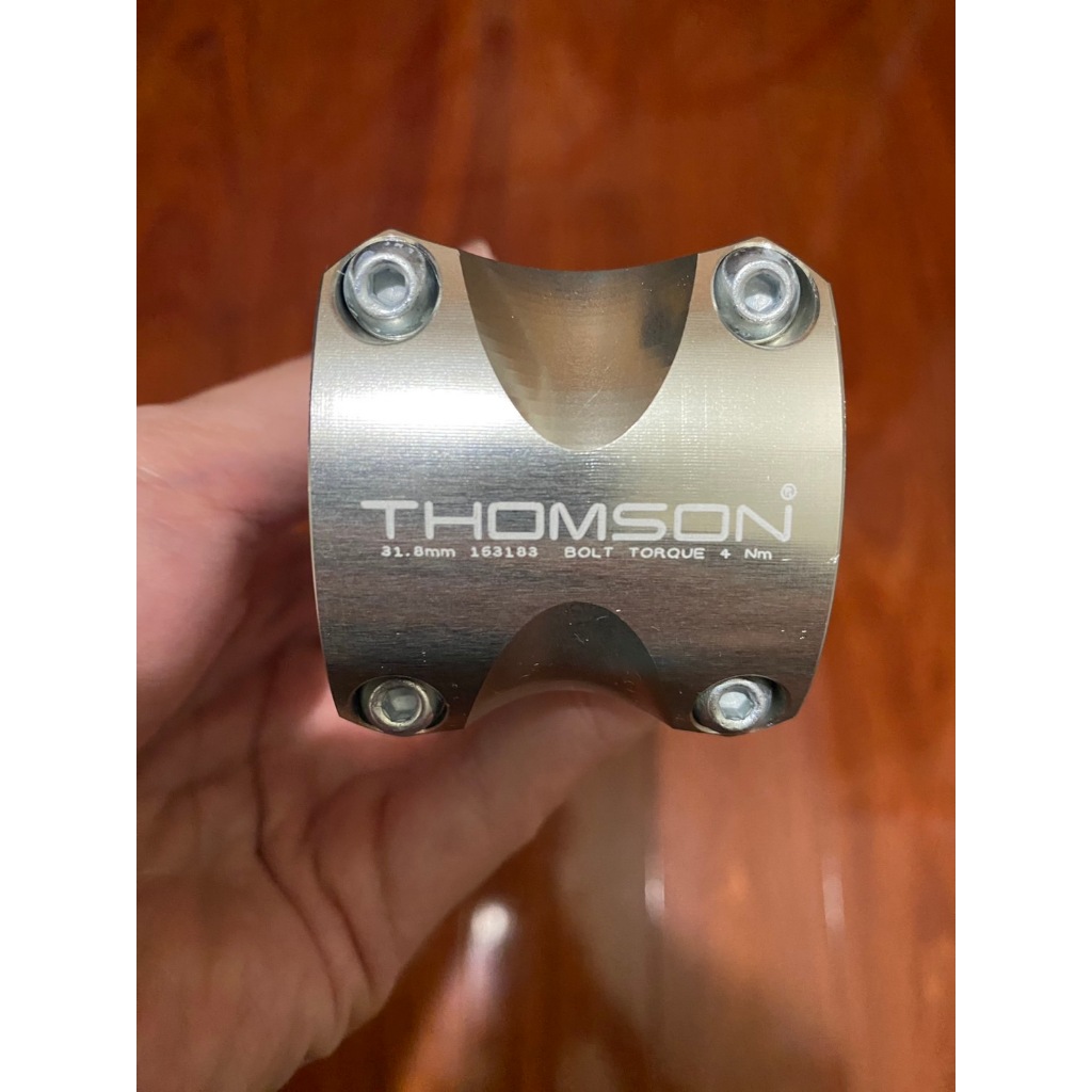 [全新]Thomson elite X4 31.8mm Stem 10cm 10度銀色龍頭
