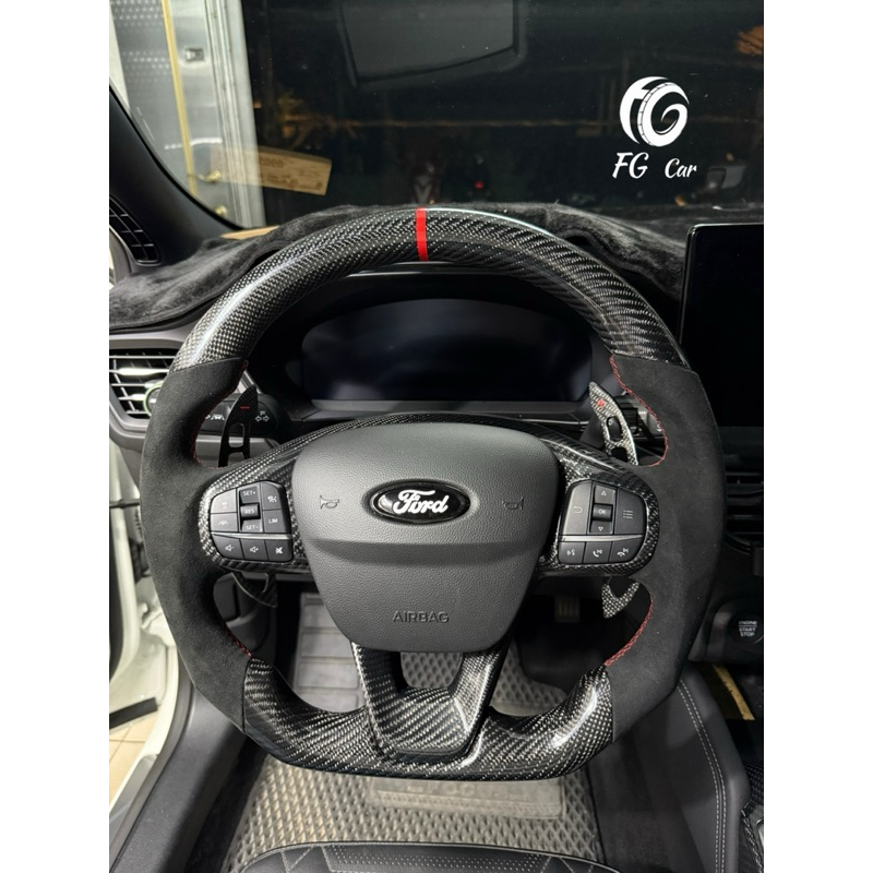Focus Mk4 Mk4.5 st line wagon Kuga Mk3方向盤 改裝方向盤 碳纖維方向盤 鍛造方向盤