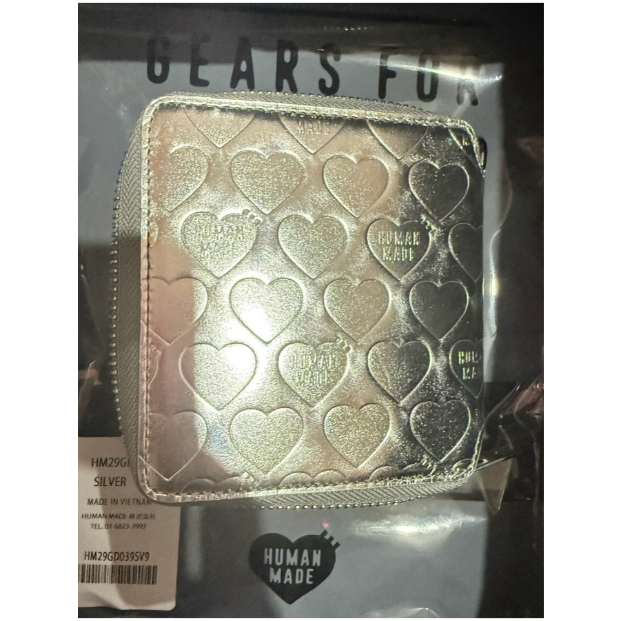 "現貨"2025 HUMAN MADE LEATHER WALLET 愛心皮夾 皮革 短夾 錢包