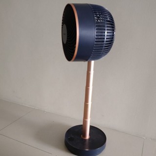 airmate 艾美特 伸縮靜音 折疊電風扇 玫瑰金 type c充電 桌上美型循環扇 零件機 ca18-rd49省電