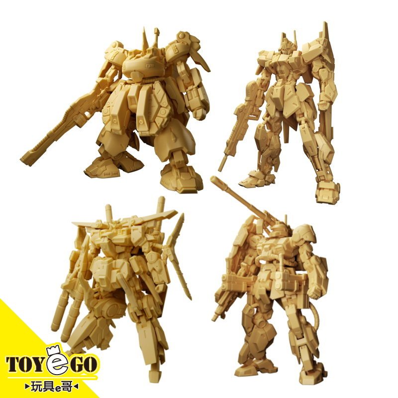 萬代 機動戰士鋼彈工藝ARTIFACT 5 微縮模型 單售原色薩克加農 THE-O ZZ 百式代理玩具e哥91625