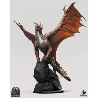 Tazo工坊[RM]傳說銅龍(站立)Legendary Copper Dragon Stand 3D列印模型HG