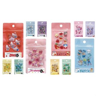 ♥小公主日本精品♥Hello Kitty 美樂蒂 酷洛米 布丁狗 大耳狗 人魚漢頓 蠟筆小新 貼紙 裝飾貼紙 造型貼~3