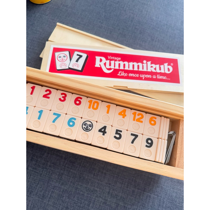 二手近新 Rummikub Vintage拉密/ 豪華新版 桌遊