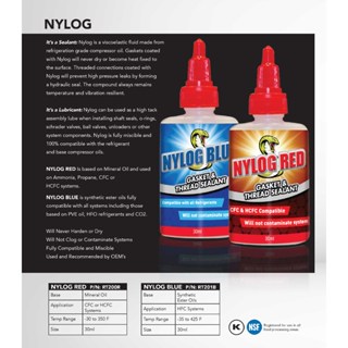 【美國NYLOG】 冷媒銅管密封膠 防漏劑 止洩膏 耐漏 防漏 密封膠 潤滑劑 (原裝進口/限量)