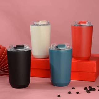 【臺灣現貨】304保溫咖啡直飲 咖啡杯保溫杯 一體成型 280ML 380ML環保杯 真空鎖溫 超長時間保溫 隨手杯水壺