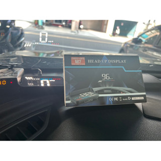抬頭顯示器M7/OBD2+GPS/顯示時速轉速