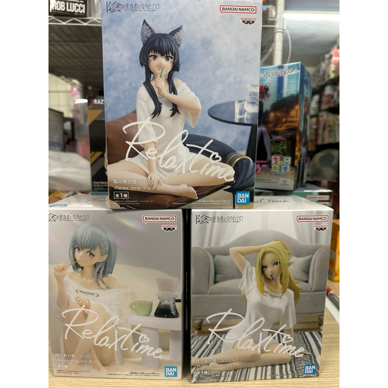 小麥日空❤️ 日版 我想成為影之強者 影之實力者 Relax time 貝塔 戴爾塔 阿爾法 闇影庭園 景品 公仔
