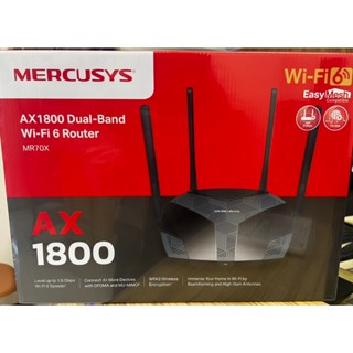 水星 MR70X AX1800 無線雙頻 WiFi 6 路由器