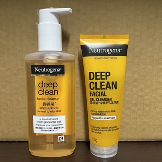【現貨】露得清NEUTROGENA深層毛孔潔淨露200ml水楊酸溫和去角質油性肌膚生混合肌低泡清爽不刺激保濕去油洗面乳