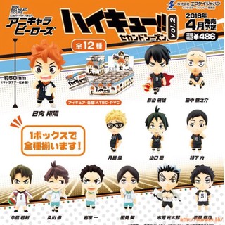 【河馬屁屁】已拆 確認款 現貨 Takaratomy mini big head 排球少年 盲抽 盲盒 盒玩 影山 木兔