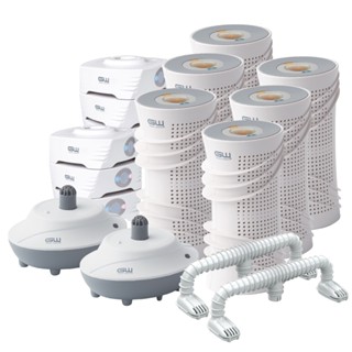 【GW 水玻璃】 最新一代MIT新款多功能分離式無線除濕器-10件組 除濕機 除濕器