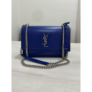 (可小議) SAINT LAURENT ysl sunset 日落包-皇家藍