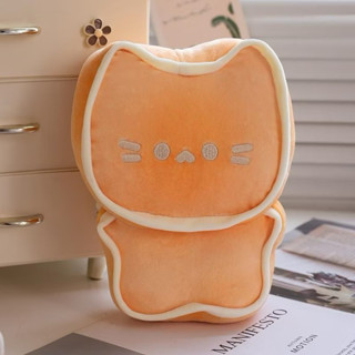 💐Toreba 正版授權 日本空運 景品 貓咪 抱枕 23cm 娃娃 玩偶 吐司 午睡枕 靠枕【全新現貨】