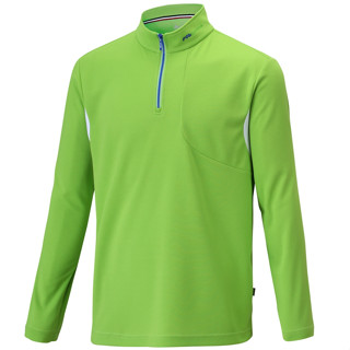 【FIT 維特】男Coolmax立領長袖排汗衣PS1102/春夏薄款/吸溼排汗快乾/防曬衣/登山旅遊/野雁戶外