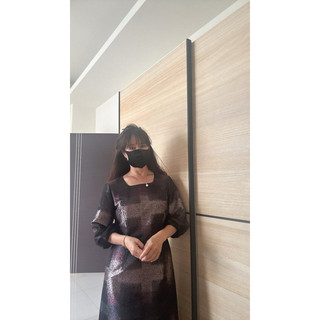 培真小舖子DAKS蓬蓬袖洋裝