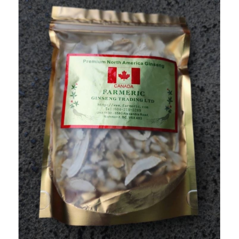 加拿大每週直送，重約152克-高品質長枝篸切片花旗篸片，煮湯泡茶均可，環保概念包裝