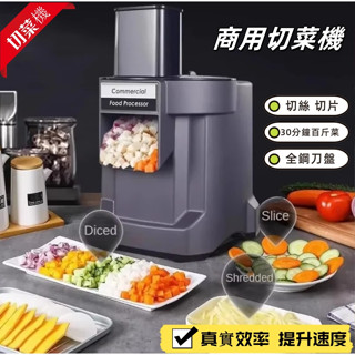 臺灣現貨 110v切菜機 多功能切菜 自動切菜機 電動切菜 電動刨絲器 刨絲器 切片機 切菜神器 廚房 切丁機 商用