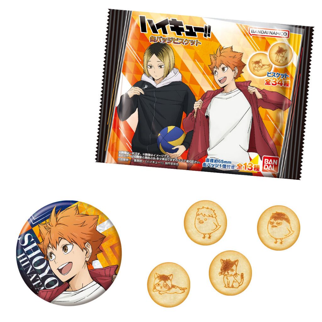 日版現貨 排球少年 食玩 徽章 閃徽 月島 黑尾 木兔 赤葦 孤爪 西谷夕 影山 日向 夜久