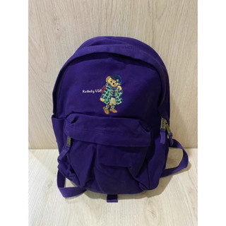 免運✨臺灣現貨✨美國🇺🇸Polo Ralph Lauren專櫃POLO刺繡 熊熊 帆布 女款 後揹包 雙肩包 女熊 青年