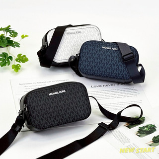 【New START精品服飾-員林】現貨 Michael Kors MK Cooper 雙層拉鍊 小方包 相機包 男款