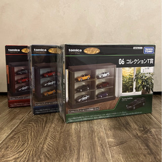 Tomica premium 一番賞 大獎 展示盒+小車 H賞Honda S2000、T賞SUPRA 展示櫃 收納盒