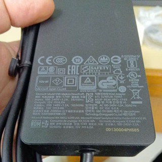 Surface Pro 擴充基座 Dock 15V 6A 90W 專用變壓器 Model 1749 充電器