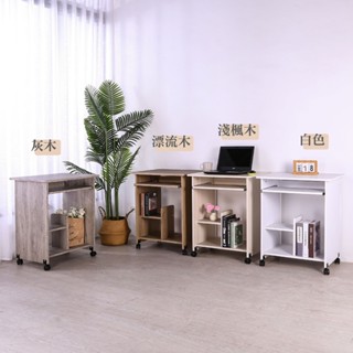 BuyJM 低甲醛簡約附輪電腦桌/小書桌 (寬60公分) BH-DE002