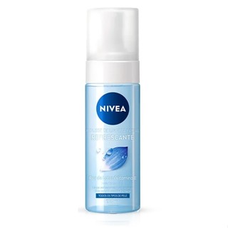 【全新未使用 效期2026.04】NIVEA妮維雅水潤泡泡慕斯150ml 潔顏慕絲 洗面乳 植萃棉花感泡泡 清新花朵香