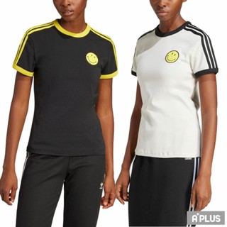 ADIDAS 女 短袖上衣 SMILEY CALI - JD2738 JD3591