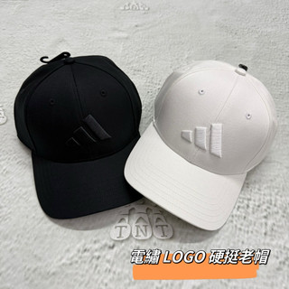 《TNT運動廣場》ADIDAS BBALL CAP TONAL 電繡 硬挺 老帽 棒球帽 JE5657 / JC8879