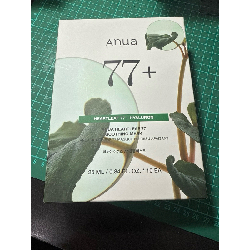 [ANUA] 77% 魚腥草 面膜 舒緩 修護 鎮靜 魚腥草面膜 25ml x 10pcs/韓國 正品