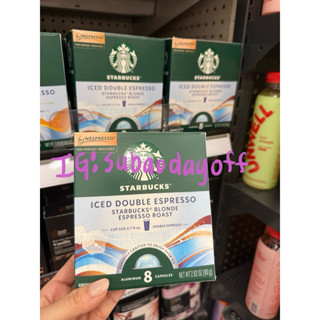 Nespresso VERTUO 星巴克膠囊咖啡 ice double espresso