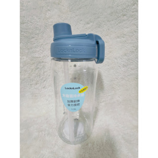 ♥贈品出清 24H出貨♥ 【樂扣樂扣】大容量豪飲冷水壺1.5L 附吸管(莫蘭迪藍)