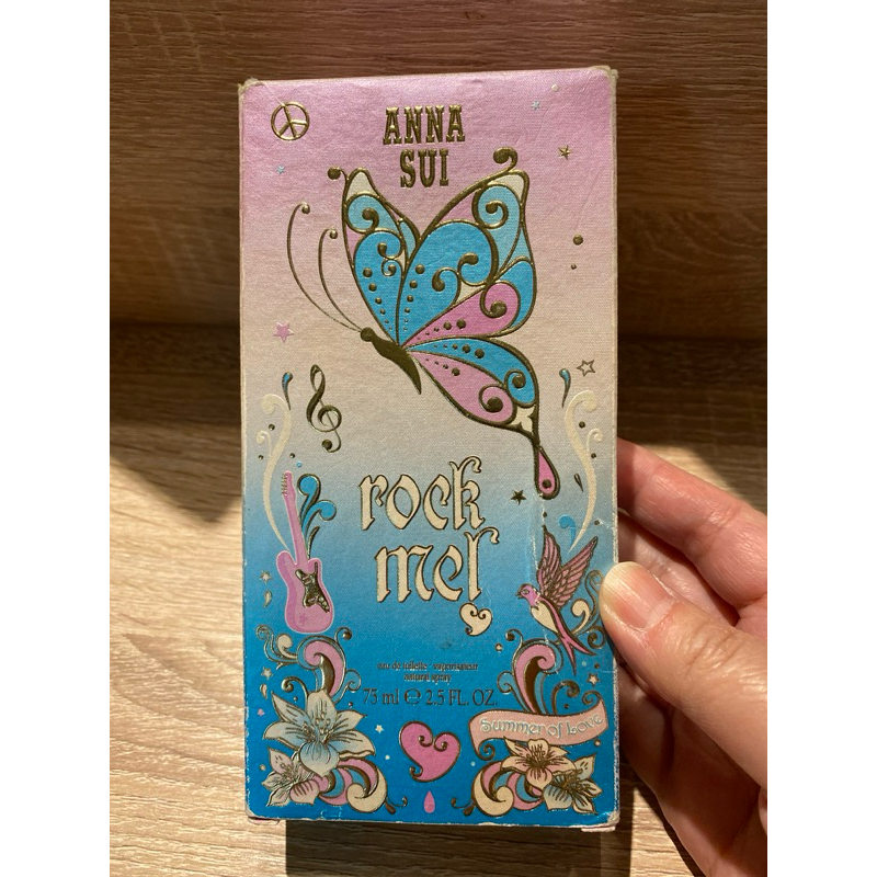 安娜蘇Anna Sui搖滾甜心老香水/老香水瓶（75ml)