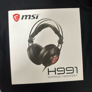 MSI H991 GAMING HEADSET 專業電競耳機