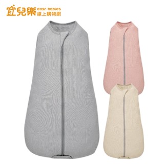 KUKU 酷咕鴨 KUKU PLUS 竹纖羅紋成長懶人包巾/睡袋/背心【宜兒樂】